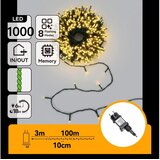 Aigostar LED spoljašnje božićne lampice 1000xLED/8 funkcija 103m IP44 topla bela Cene