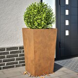 Furnova Garden Planters 2 kosa 45x45x75 cm Weathering Steel, (21919863) Cene