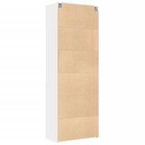Ormarić za pohranu bijeli 80 x 42,5 x 225 cm konstruirano drvo | shoptok.hr