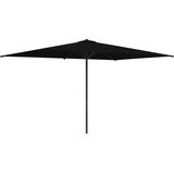 vidaXL Vrtni suncobran 200 x 300 cm Poliester Pravokutni Crna - Crna 2 x 3 m bez baze Cijene