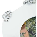  Toaletni pokrov s tiho zaporo Temno morsko modra 44 x 38 cm, (5000207991) | Shoptok.si