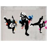  Tapeta - Monkey dance - street art 350x270 | shoptok.hr