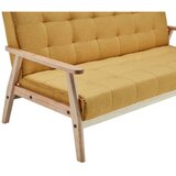 Livetastic ZOFA S POSTELJNO FUNKCIJO, naravne barve, gorčično rumena les, tekstil | Shoptok.si