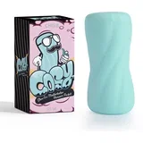 Cox Pleasure Pocket plavi džepni masturbator od TPE-a — 10,7 cm — CN 920832538