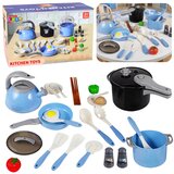  Set kuhinjskog pribora Lonci Tava Kuhalo za vodu Pribor Plavi 32 komada. | shoptok.hr