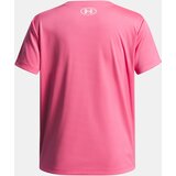 Under Armour Girls' T-shirt Tech Wordmark Graphic SS-PNK - Girls | Shoptok.si