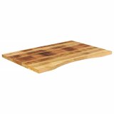  Ploča za radni stol zaobljena 100 x 60 x 2,5 cm od drva manga | shoptok.hr
