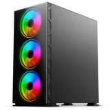 Savio PC Case Prime X1 ARGB Glass Black | shoptok.hr