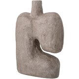 Bloomingville Siva ukrasna papirna vaza Banael, visina 36 cm | shoptok.hr