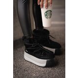 Big Star Women's Leather Snow Boots On Thick Sole With Fur | Shoptok.si