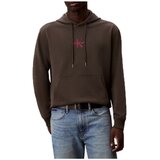Calvin Klein Jeans Puloverji LS EU 350TERRY MICRO MON Kostanjeva Cene