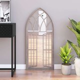  Ogledalo boja pijeska 100x45 cm željezno za unutarnju upotrebu | shoptok.hr