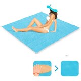INF Odeja za plažo/piknik - 200x200 cm - modra, (21277678) Cene