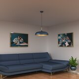  Brilagi - Visilica na sajli ABRAHAM 1xE27/60W/230V Ø 45 cm plava | Eponuda.com