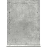  Ogledalo za Toalet Pravokutni Betonski sivi 70 x 50 x 18 cm | shoptok.hr