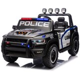  Licencirani policijski avto na akumulator RAM ZB629-P 4x4 - dvosedež - črn | Shoptok.si