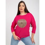 RELEVANCE Blouse-RV-BZ-8454.20P-fuchsia