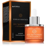 KORIKA Korean Heritage Jeju Mandarin + Vitamin C Premium Illuminating Serum serum za obraz (posvetlitveni) z vitaminom C 30 ml