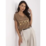 Calimera T-shirt-CLM-TS-1729.86-light brown | Shoptok.si