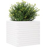  Vrtna sadilica bijela 50x50x46 cm od masivne borovine | Eponuda.com
