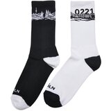 MT Accessoires Major City 0221 Socks 2-Pack black/white | shoptok.hr
