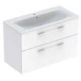 Geberit toaletni ormarić SELNOVA SQUARE 100, 2 fioke beli, visoki sjaj | ePonuda.com