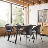 Bessagi Home naslanjač dori, črna, videz usnja | Shoptok.si
