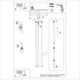 Nice Lamps Crna viseća svjetiljka ø 19,5 cm Bliss – | shoptok.hr