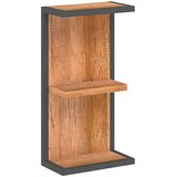 Astor Tree Stenski regal (Do x Š x V: 16 x 30 x 57,5 cm, Hrast/Črna) | Shoptok.si