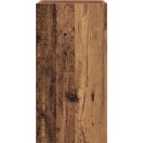  Set TV komoda s policom Zidne s pohranom s vratima 7 pcs Staro drvo 30.5 x 30 x 60 cm | shoptok.hr
