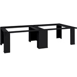  Pedestal za perilicu rublja 2 pcs Crna 127 x 54,5 x 32,5 cm | shoptok.hr