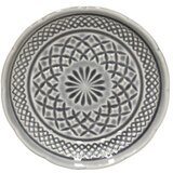 Costa Nova Siv keramičen desertni krožnik Cristal, ⌀ 15 cm Cene