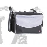Trixie korpa za bicikl za psa profi 41x26x26 cm crna i siva | Eponuda.com