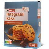 Maxi Integr.keks komadici cokol. 210g | ePonuda.com