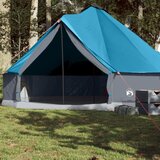 The Living Store Družinski šotor tipi za 8 oseb moder vodoodporen - Družinski Šotor, (21606413) | Shoptok.si