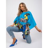 Italy Moda Blouse-DHJ-BZ-15735B.13-blue | Shoptok.si