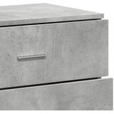  Komoda siva boja betona 60x39x80 cm od konstruiranog drva | shoptok.hr