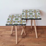 Hanah home 2Shp30 - Multicolor Multicolor Nesting Table (2 Pieces) | ePonuda.com