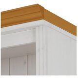 Støraa Bijela biblioteka od masivnog bora 74x223x37 cm Anita – | shoptok.hr