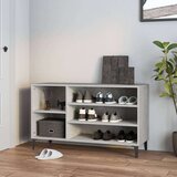 Ormarić za cipele boja betona 102x36x60 cm konstruirano drvo | shoptok.hr