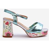S. BARSKI Women's Sandals with Flower Pattern D&A | shoptok.hr