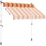  Ručno sklopiva tenda Šareni 400 x 115 x 300 cm | shoptok.hr