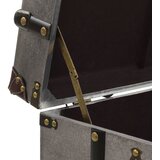  Stol za kavu od MDF-a i aluminija 102 x 51 x 47,5 cm | shoptok.hr