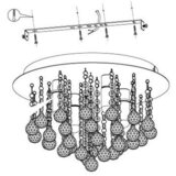 Eglo almonte spot/4, led, g9, 4x3w, 4x360lm, ip44, hrom/kristali Z6DX3MQ | ePonuda.com