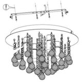 Eglo almonte stropna/4, led, g9, 4x3w, 4x360lm, ip44, krom/kristali | shoptok.hr