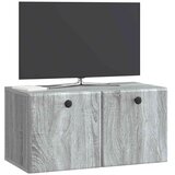 TV Omarica za TV, ki jo lahko montiraš na steno Siva Sonoma, (5000220401) | Shoptok.si