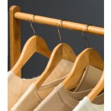 Kondela Premično stojalo za oblačila, bambus, širina 100 cm, VIKIR tip 3 | Shoptok.si