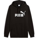 Puma Športna majica 'ESS No. 1' črna / bela | Shoptok.si