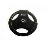  Gumirani teg F30 sa rukohvatom, 20kg, Crni Cene