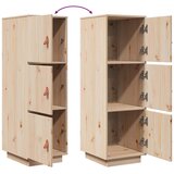 Visoka komoda 34 x 40 x 108,5 cm od masivne borovine | shoptok.hr